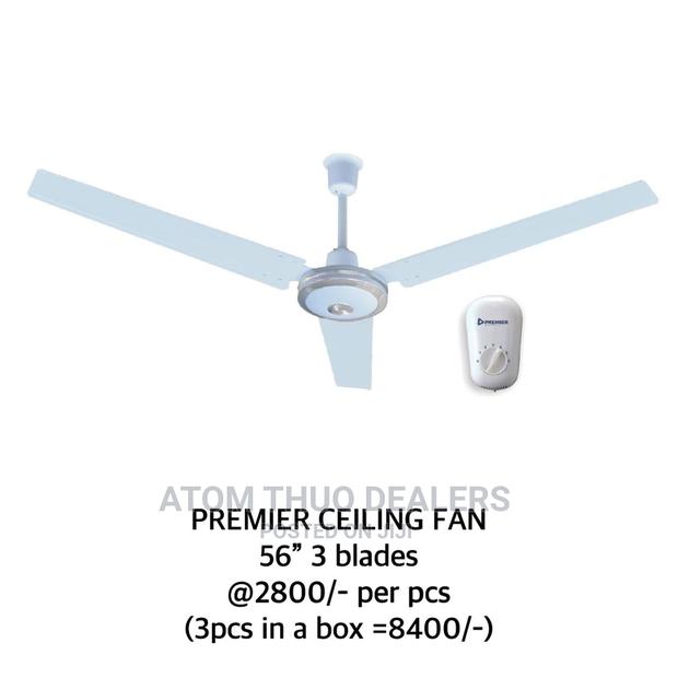 Premier Ceiling Fan' 56' 3 Blades - main view