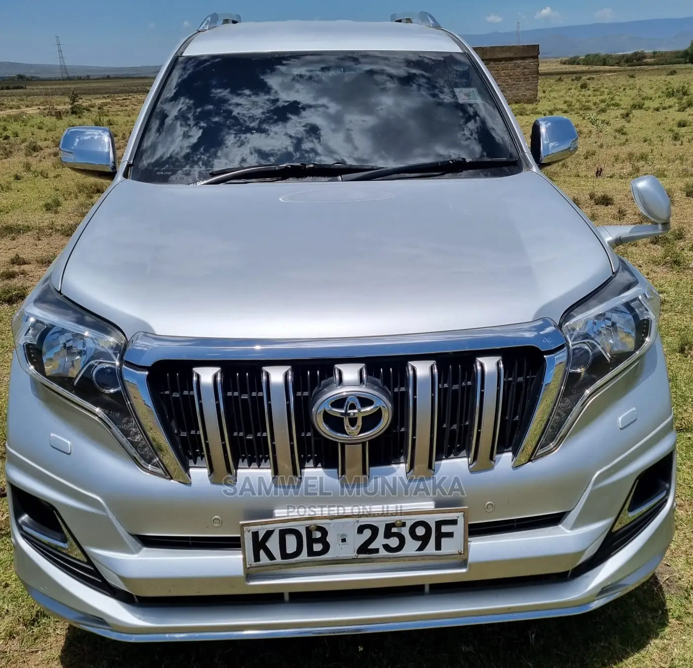 Toyota Land Cruiser Prado 3.0 D-4D (190 Hp) 7 seats 2015 Silver