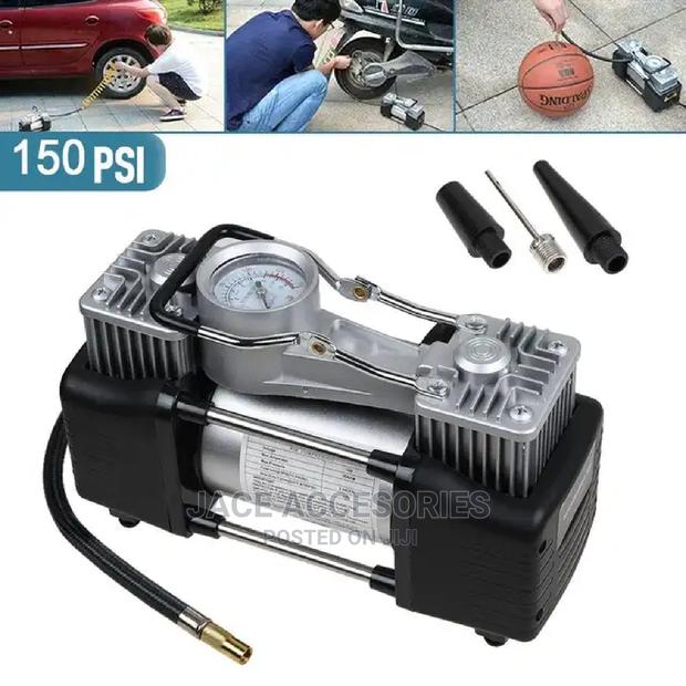 Twin Cylinder Portable Air Compressor - thumbnail 2