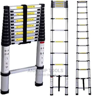 Aluminum Telescopic Extension Ladder 3.2M 10.5 Ft