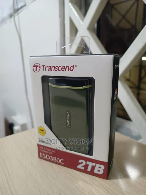 Transcend ESD380C Portable External SSD2TB - Military Green^ - main view