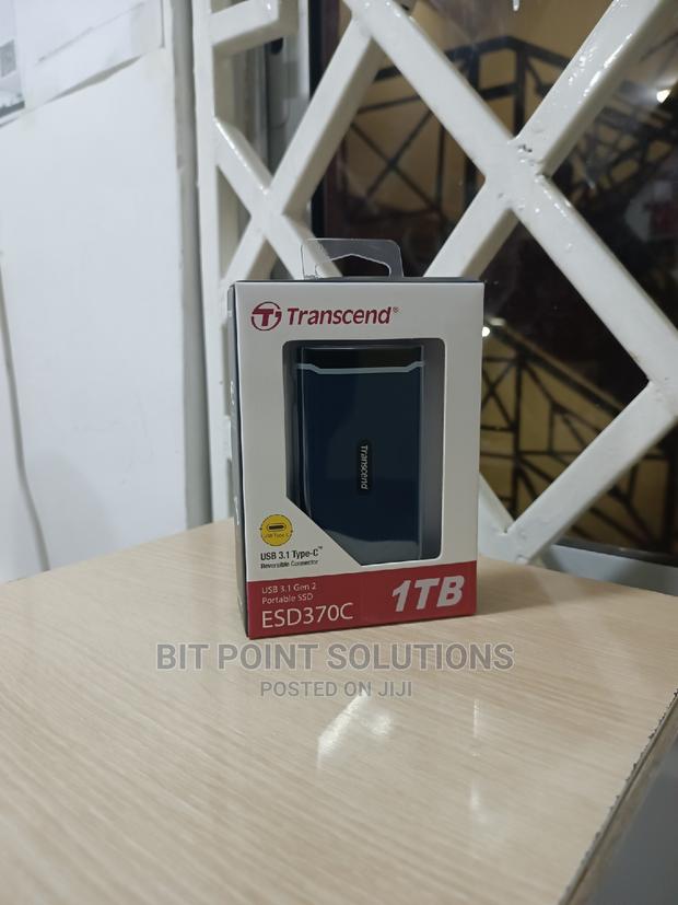 1tb SSD Transcend Portable External SSD Navy Blue - main view