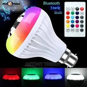 Bluetooth Speaker RGB Colour Changing Light Bulb