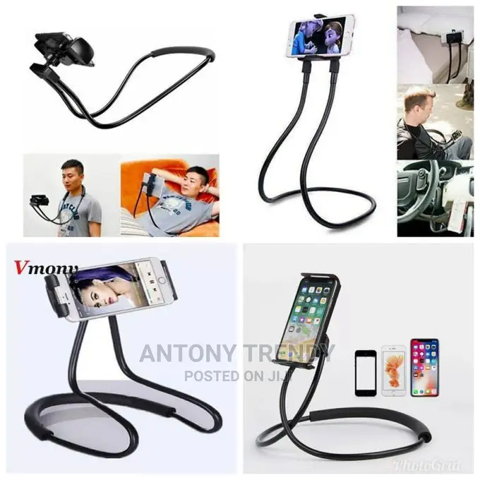Gooseneck Bed Cell Phone Holders Universal Mobile Phone Stan