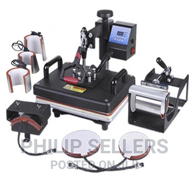 Advanced New Design 8 in 1 Combo Heat Press Machine ,Plate/M - thumbnail 3