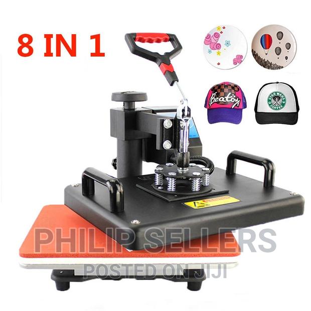 Advanced New Design 8 in 1 Combo Heat Press Machine ,Plate/M - thumbnail 4