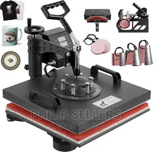 Advanced New Design 8 in 1 Combo Heat Press Machine ,Plate/M