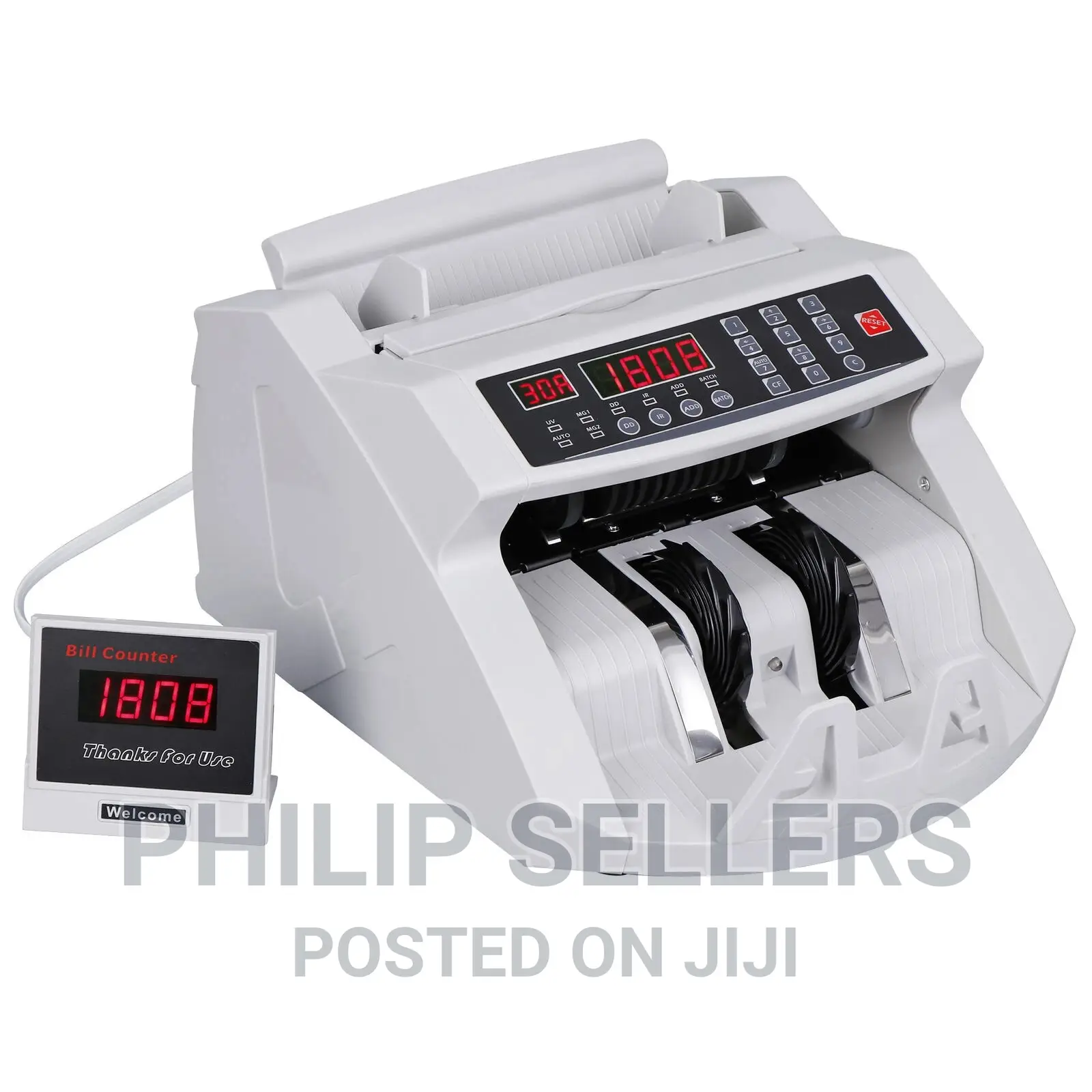 Money Cash Counting Bill Counter Bank Counterfeit Detector U