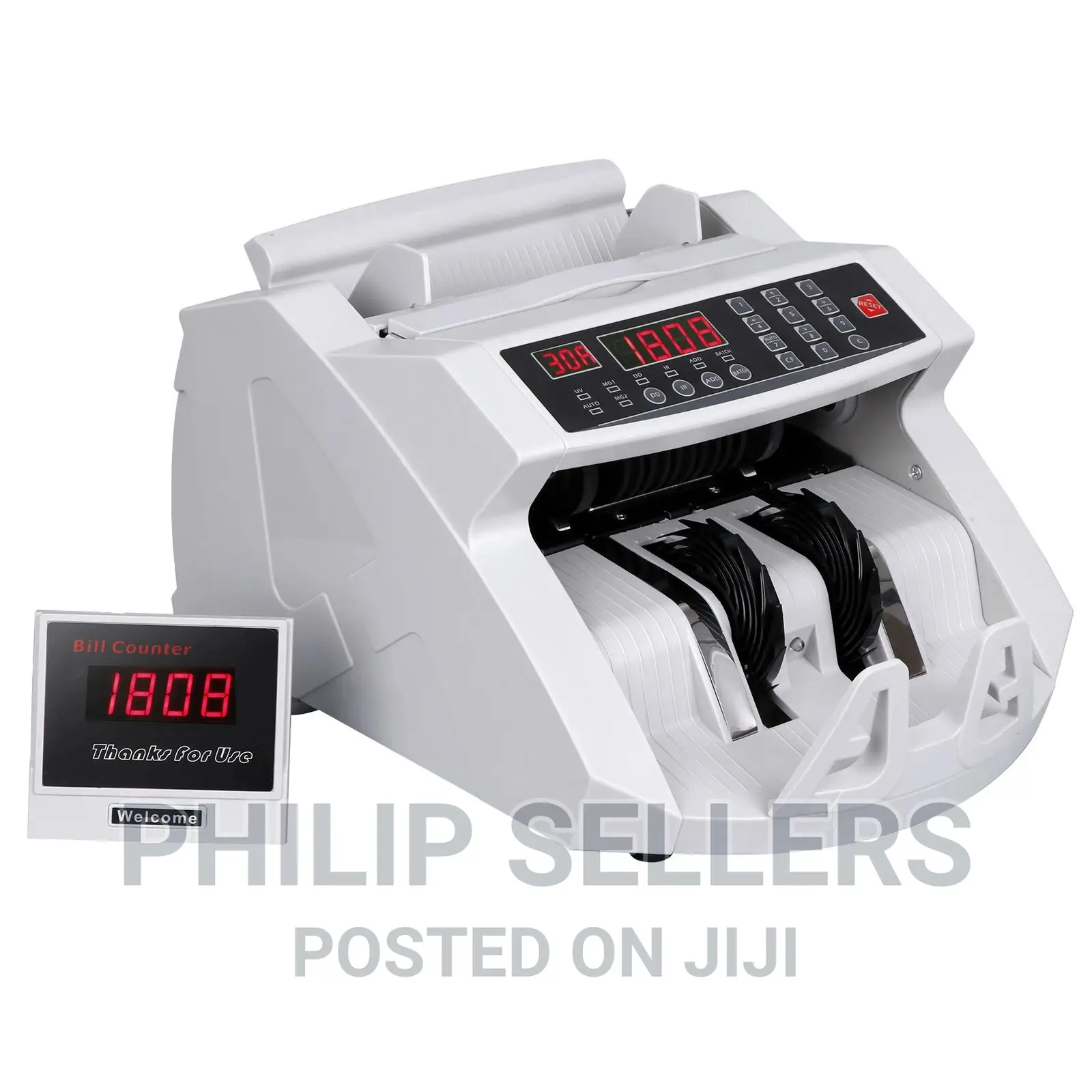 Money Cash Counting Bill Counter Bank Counterfeit Detector U