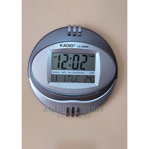 Kadio Wall Clock Modern Design Digital