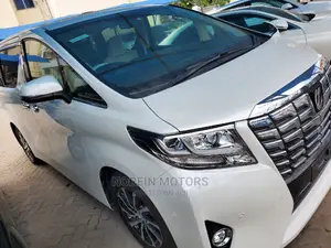 White 2016 Toyota Alphard - Comfortable Sedan