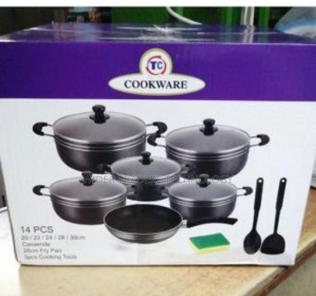 14 Pieces Non Stick Cookware Tc