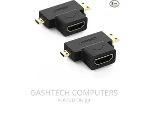 UGREEN Micro HDMI Male + Mini HDMI Male to HDMI Female Adapt