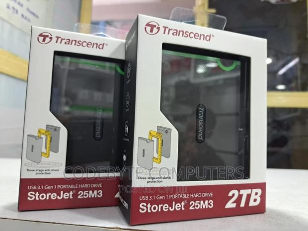 Transcend 2tb External Hdd - main view