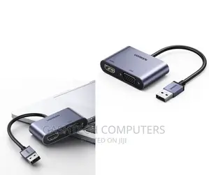 USB-A 3.0 to HDMI + VGA Converter UGREEN