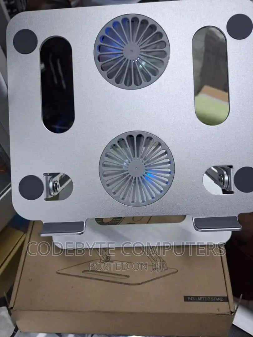 Metallic Laptop Stand