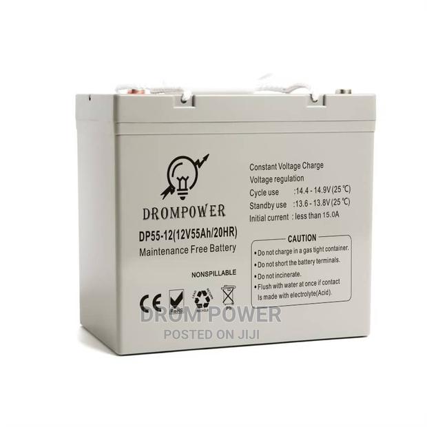 12v 55ah Drom Battery