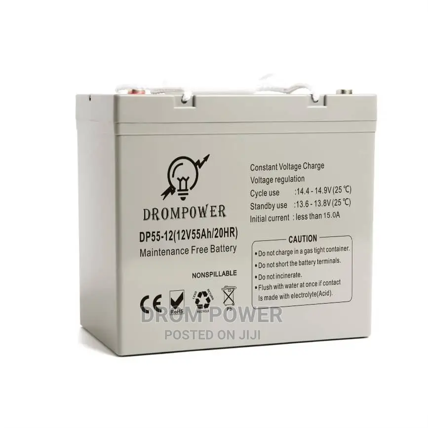 12v 55ah Drom Battery