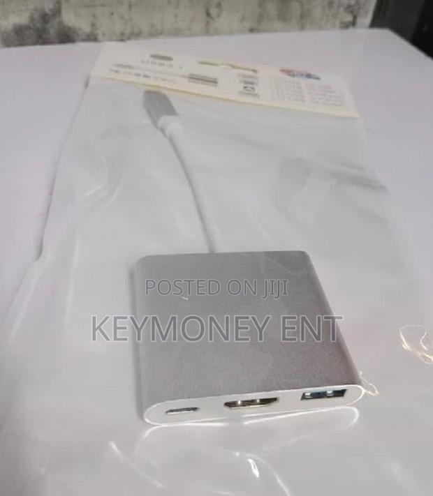 USB C to HDMI Adapter Type-C to USB 3.1 Converter 3-in-1