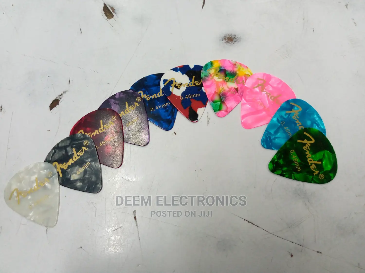 Guitar Picks, Different Colors 10pcs