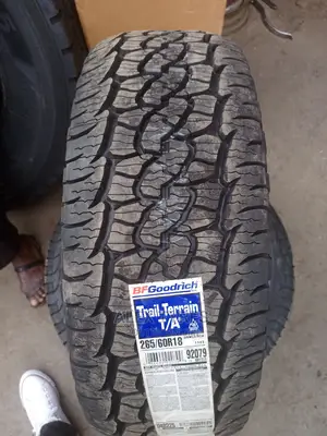 265/60r18 BF Goodrich Tires Made in USA