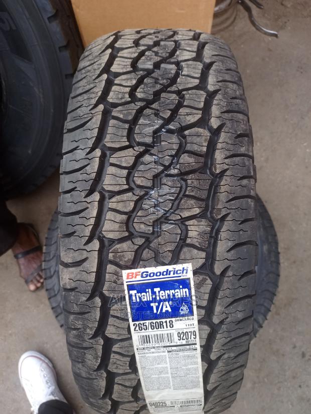 265/60r18 BF Goodrich Tires Made in USA