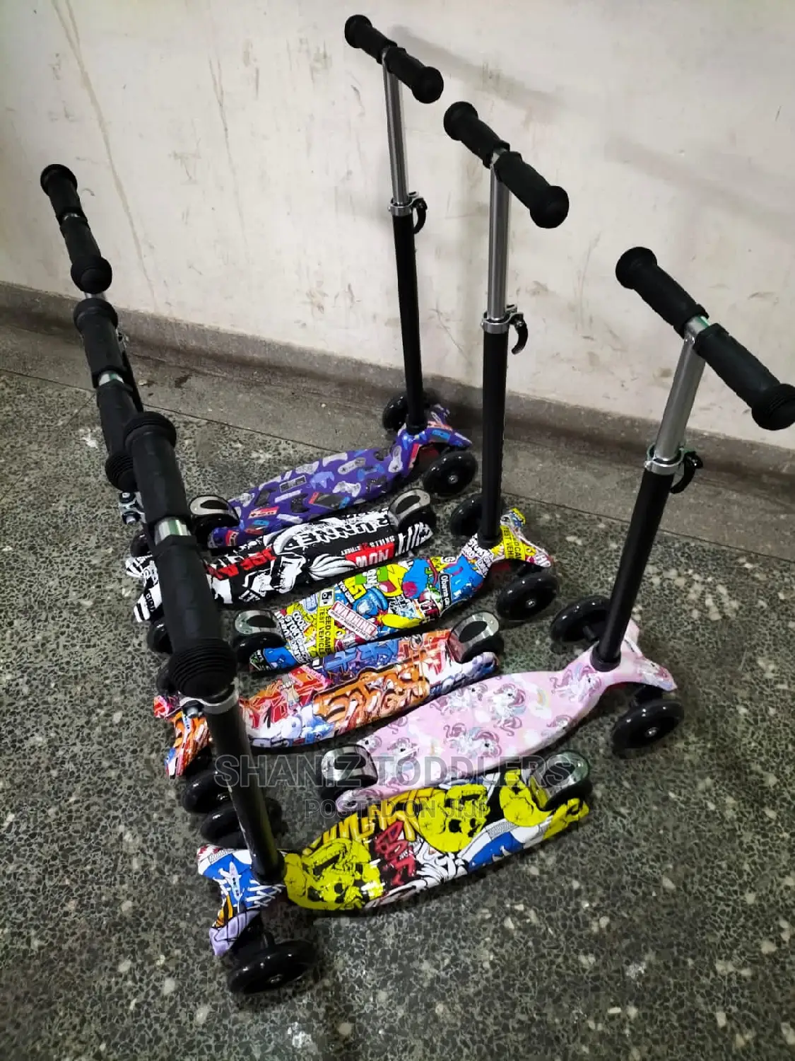 Scooters *Graffiti Scooter*Kids Scooter