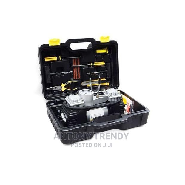 Mini Portable Air Compressor Kit - main view
