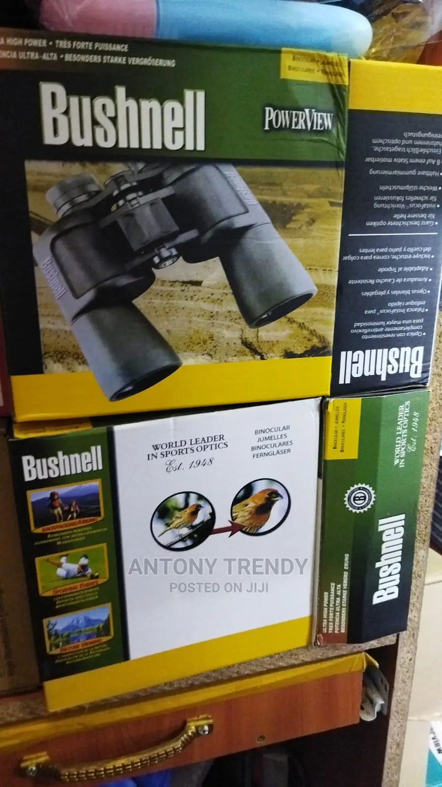 Bushnell Binoculars 10-30x50 High Powered Military Zoom