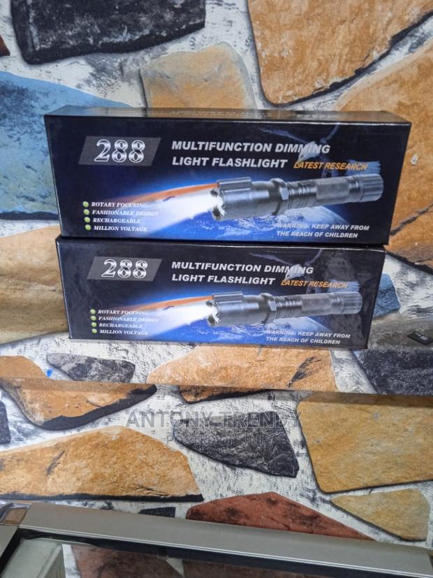 Generic Black Super Flashlight 1101 Type - main view