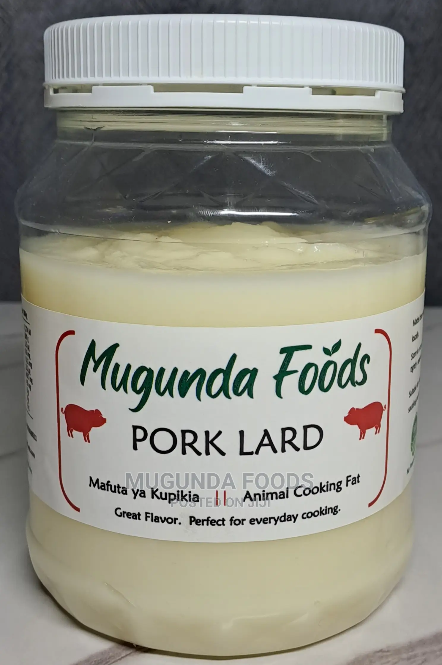 Mugunda Animal Cooking Fat 1 Kg Pork Lard in Kikuyu Meals & Drinks