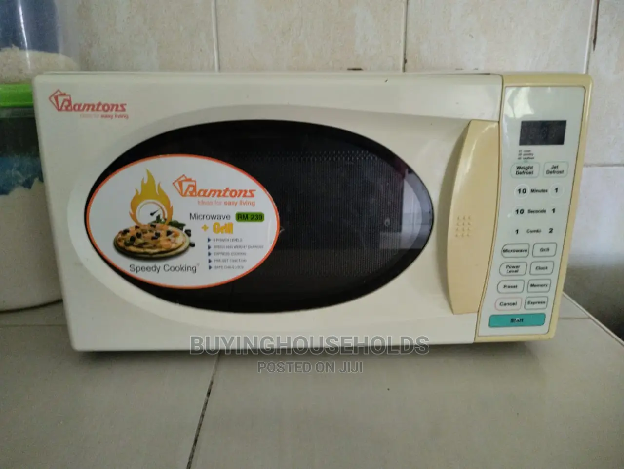 Ramtons Digital Microwave