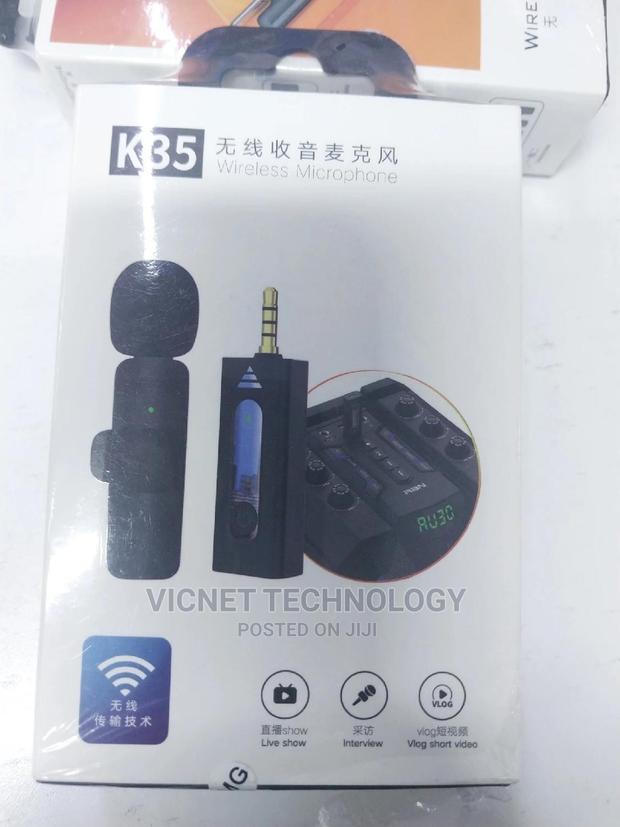 Aux Wireless Lavalier Microphone - main view