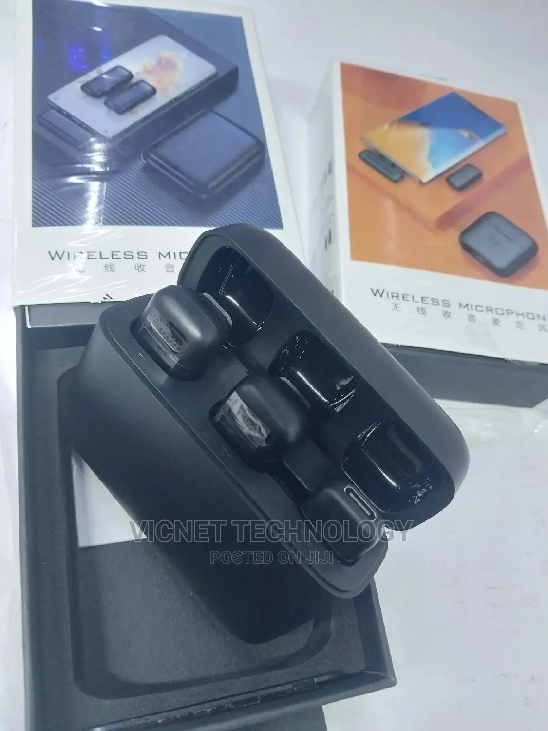 Vlog Dual Wireless Usb-C Lavalier Microphone