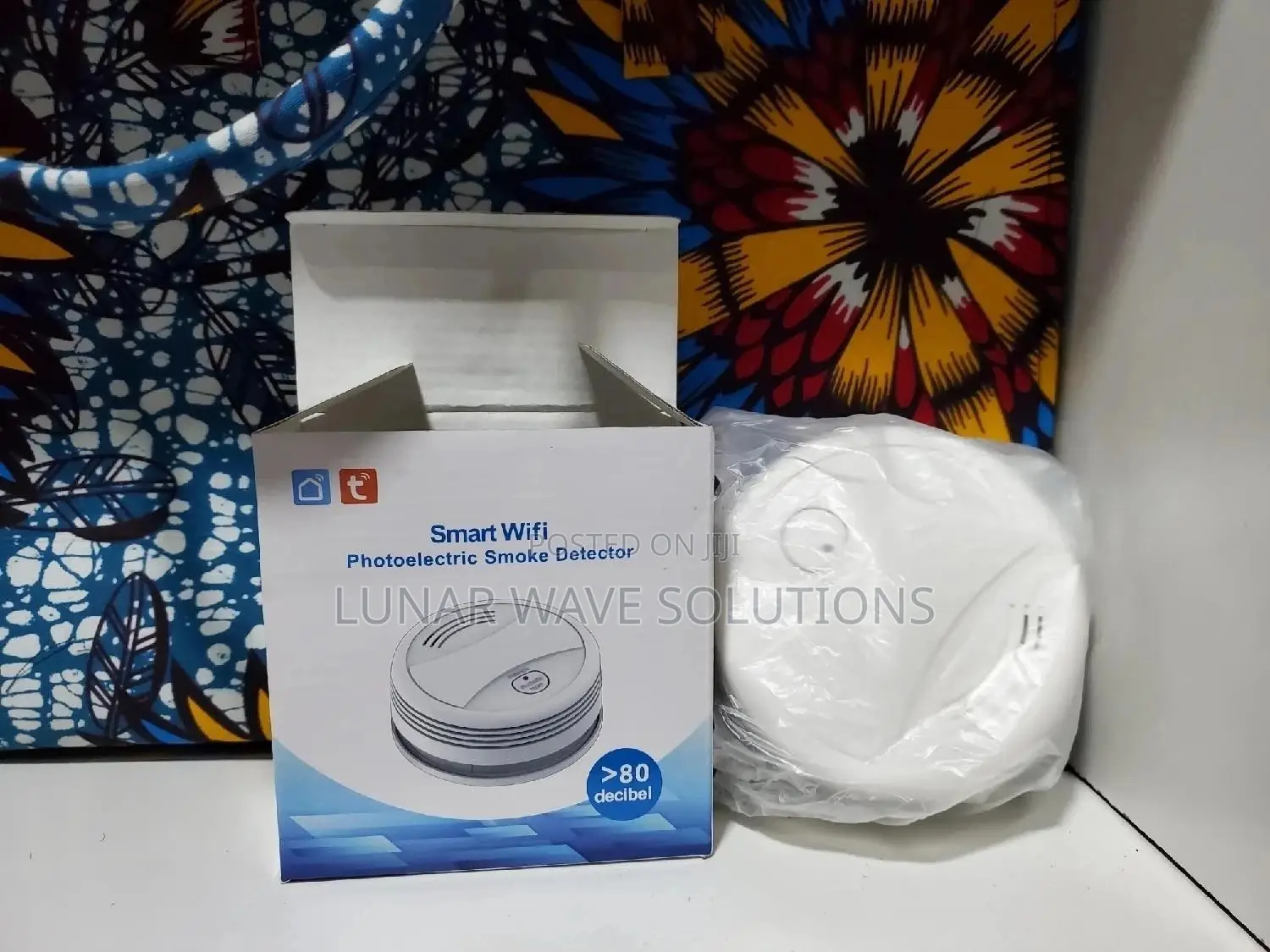 Smart Photoelectric Smoke Detector With App And Siren