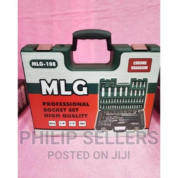 MLG Socket Ratchet Wrench Mechanic 108-piece Tool Set/Tool B - thumbnail 3