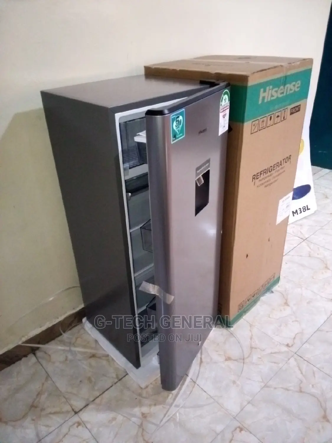 Hisense 177l Single Door Refrigerator With Dispenser