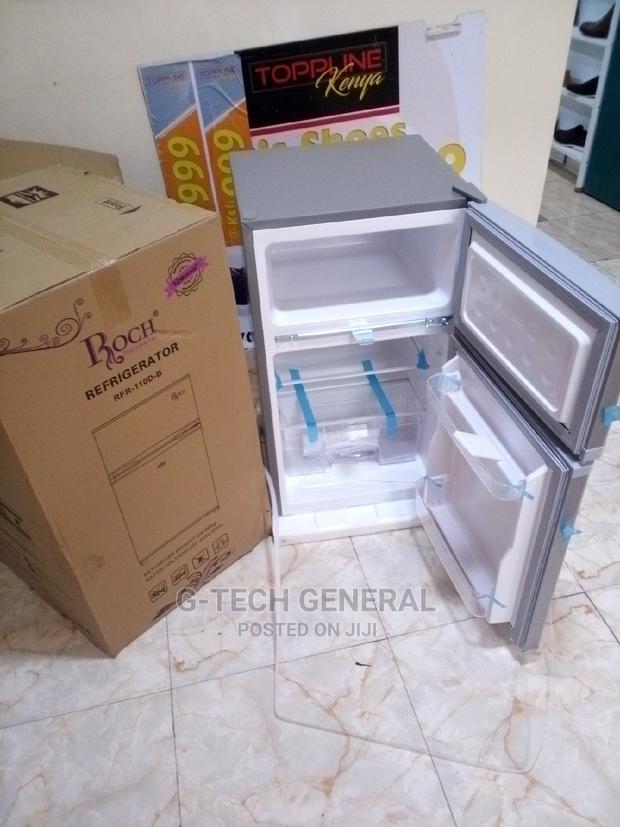 Roch Rfr-110d-b 85l Double Door Refrigerator