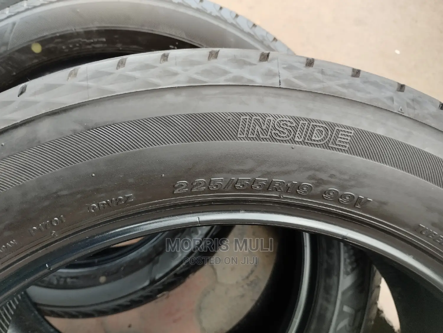 225/55r19 Bridgestone.