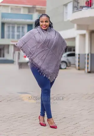 Free Size Warm Poncho