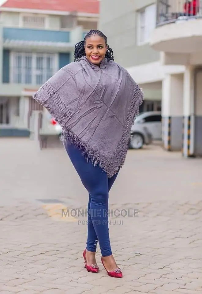 Free Size Warm Poncho
