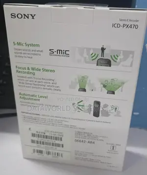 Sony ICD-PX470 Digital Voice Recorder With USB