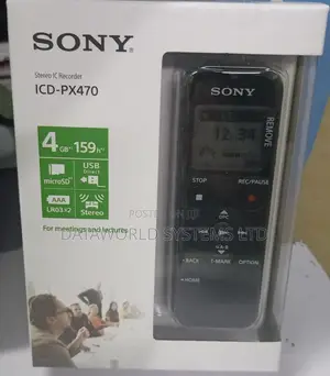 Sony ICD-PX470 Digital Voice Recorder With USB
