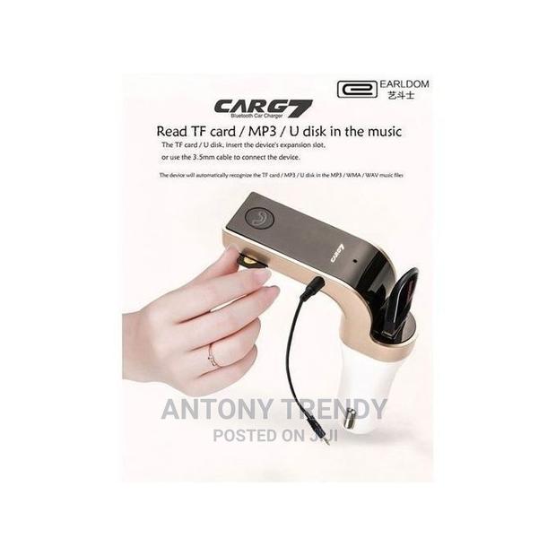 Car G7 Car Modulator Bluetooth Charger Mp3