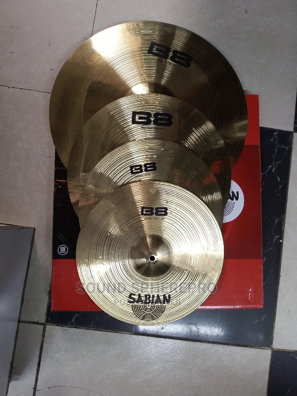 Sabian 4 Cymbal Set