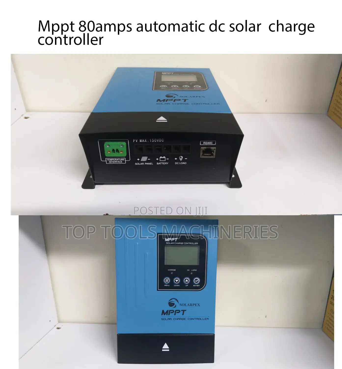 MPPT 80amps Automatic Dc Solar Charge Controller