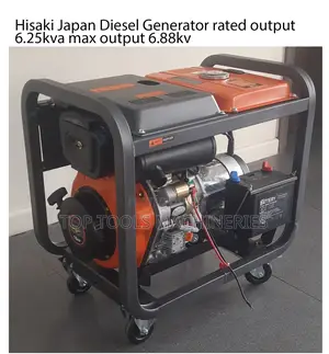 Hisaki Japan Diesel Generator Rated Output 6.25kva