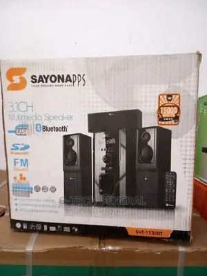 Sayona Bluetooth Enabled 3.1ch Multimedia Speaker System