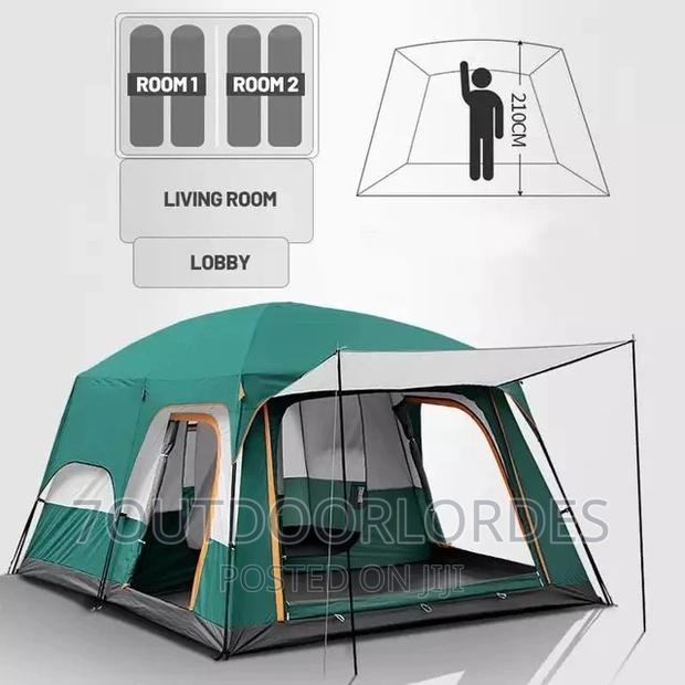 Camping Tent 8-12 Man - thumbnail 3