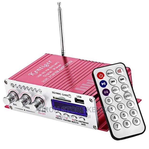 Car Amplifier 2.1CH Hifi Stereo System - Bluetooth USB - 12V - main view